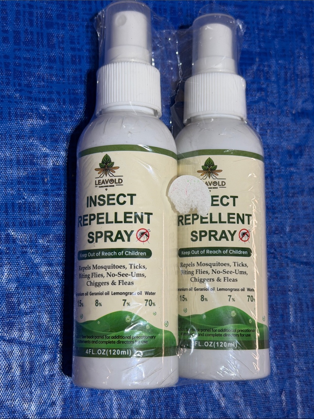 Green Insect Repellent Spray for Reptile Care - 4 fl oz (120 ml)
